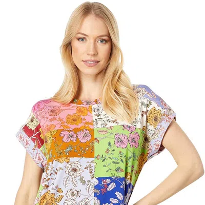 Johnny Was Cosmo Womens Relaxed Tee Multicolour Ladies Top Shirt