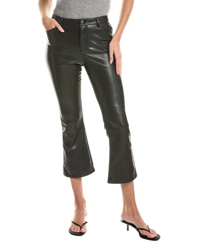 Johnny Was Cyndi Cropped Baby Bootcut Pant In Black