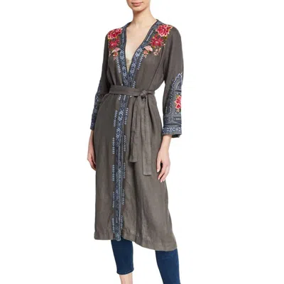 Johnny Was Davis Effortless Coat In Voltage In Multi