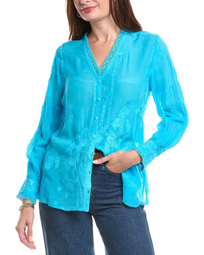 Johnny Was De Vries Tunic In Green