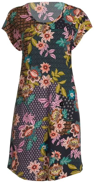 Johnny Was Women Delfino Cap Sleeve Slip Dress In Multi