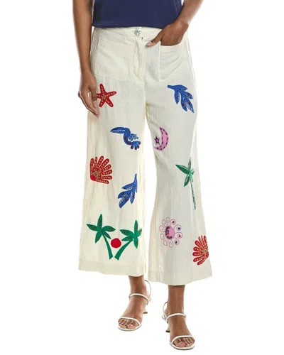 Johnny Was Delores Wide Leg Pant In Neutral