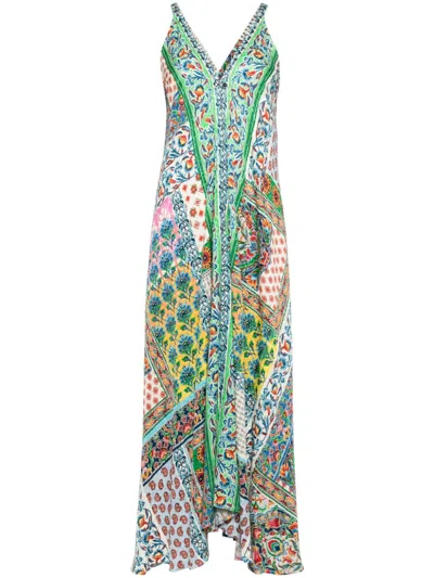 Johnny Was Diskana Eva Dress In Neutrals