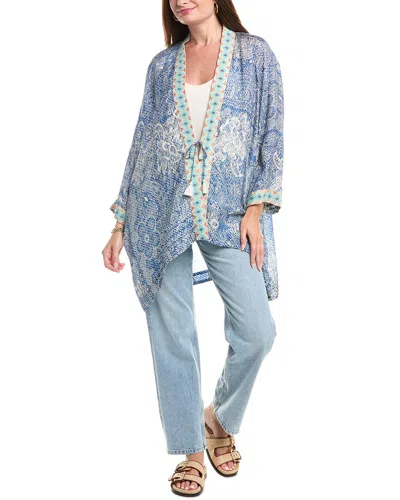Johnny Was Dolce Kimono In Blue