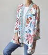 Johnny Was Dolce Kimono In Prazer Print In Multi