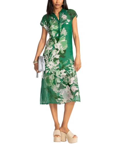 Johnny Was Dolman Dress In Green