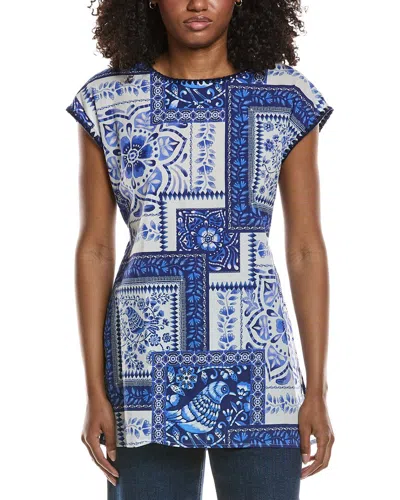 Johnny Was Dolman Tunic In Blue