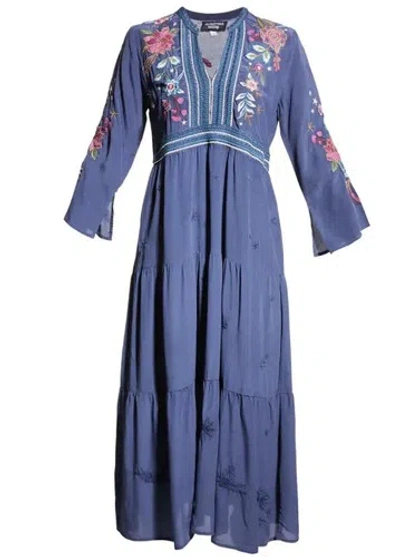 Pre-owned Johnny Was Dress S In Purple