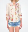 Johnny Was Dyllan Blouse In White