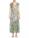 Johnny Was Dylane Maxi Dress In Wild Blooms In Multi
