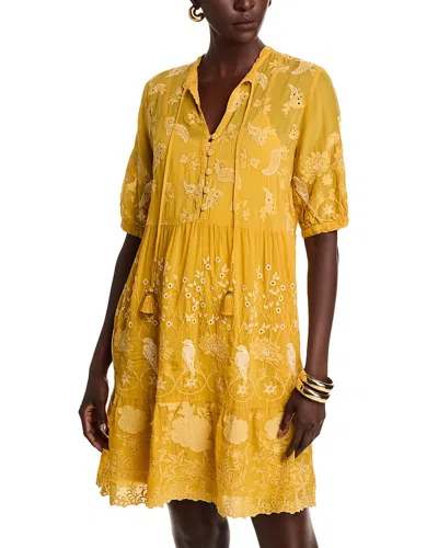 Johnny Was Eirlys Dress In Yellow
