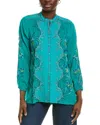 Johnny Was Eleana Blouse In Green