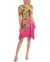Johnny Was Emboy Swing Knit Mini Dress Multi