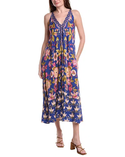 Johnny Was Eva Dress In Blue