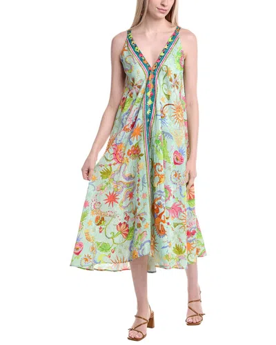 Johnny Was Eva Dress In Green