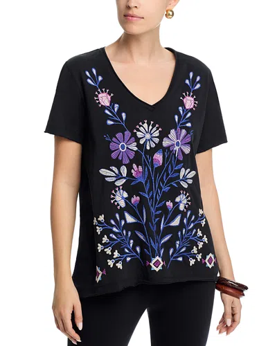 Johnny Was Everyday Tee In Black