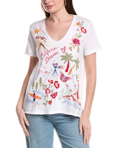 Johnny Was Everyday T-shirt In White