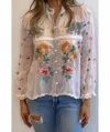 Johnny Was Ezra Blouse In Lily In Multi