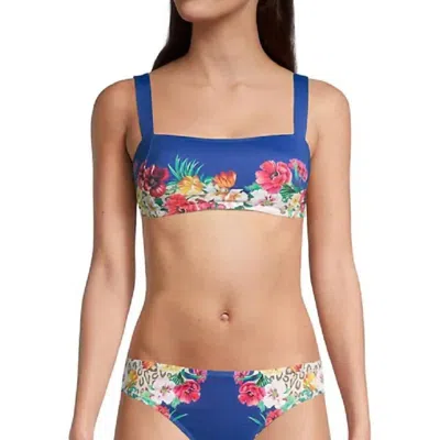 Johnny Was Fae Bandeau Top In Multi In Blue