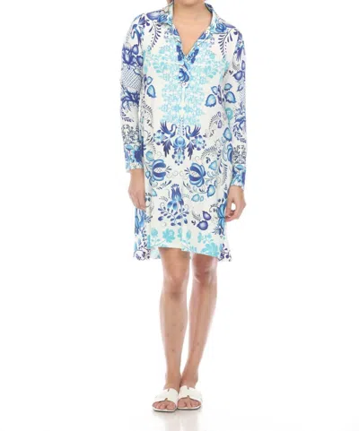 Johnny Was Farrow Polo Swing Dress In Multi