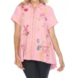 Johnny Was Faye Blouse In Pink