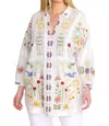 Johnny Was Felicity Tunic In Natural In White