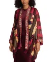 Johnny Was Ferly Silk-blend Jacket In Multi