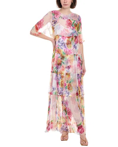 JOHNNY WAS FIONNA SILK MAXI DRESS