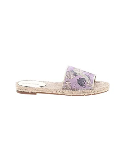 Pre-owned Johnny Was Flats In Purple