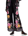Johnny Was Petite Frankie Easy Silk-blend Pant In Kasumi