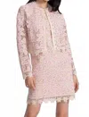 Johnny Was Genovia Cropped Jacket In Pink In Multi