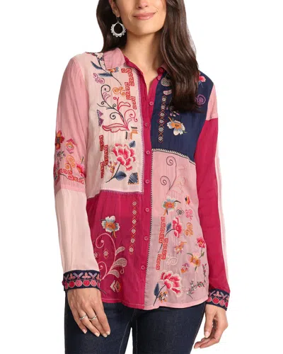 Johnny Was Georgina Shirt In Multi
