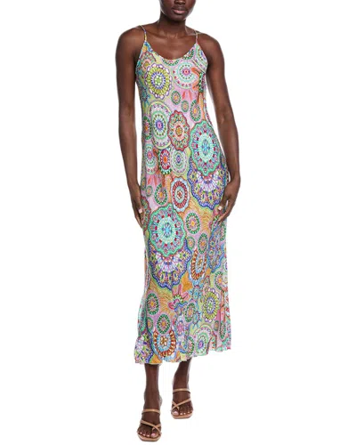 Johnny Was Gigianna Slip Dress In Green