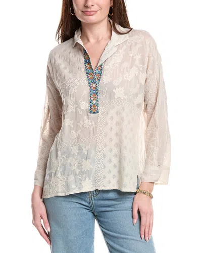 Johnny Was Glyn Blouse In Neutral