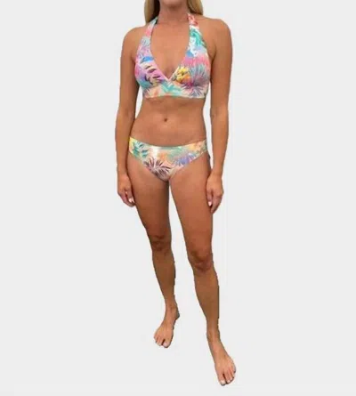 Johnny Was Halter Bikini Top In Zeru In Multi