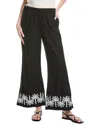 Johnny Was Hannah Linen-blend Pant In Black