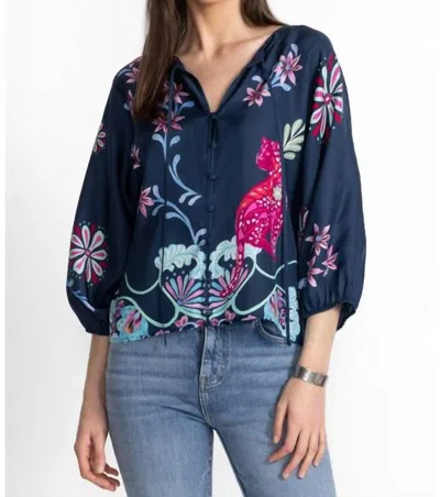 Johnny Was Harlyn Button Front Blouse In Leilana