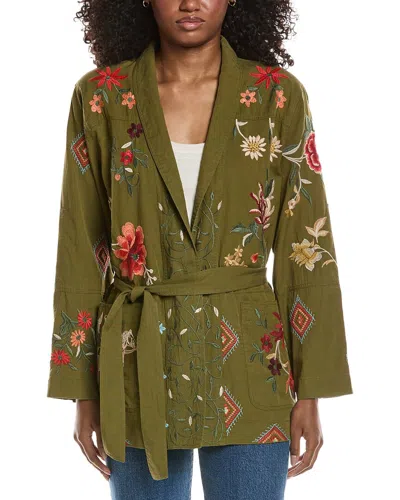 Johnny Was Helena Jacket In Green