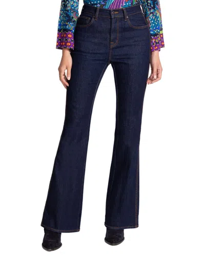 Johnny Was High Rise Flare Jean In Blue