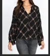 Johnny Was Iman Button Down Shirt In Mti In Multi