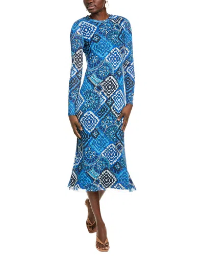 JOHNNY WAS JADE BY JOHNNY WAS LOLIA MESH MIDI DRESS