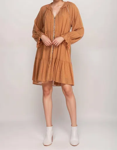 Johnny Was Jade Orla Mini Dress In Margo In Burgundy