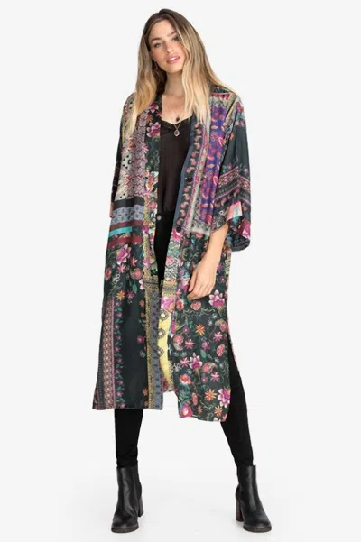 Johnny Was Janice Gabrielle Kim Reversible Silk Jacket In Multi