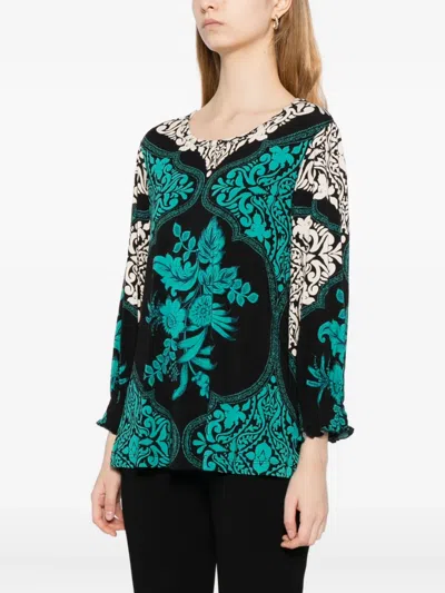 Johnny Was Janie T-shirt In Black