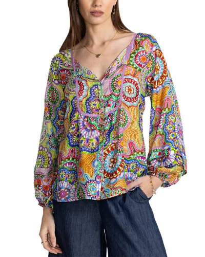 JOHNNY WAS JANNIKA SILK SHIRT