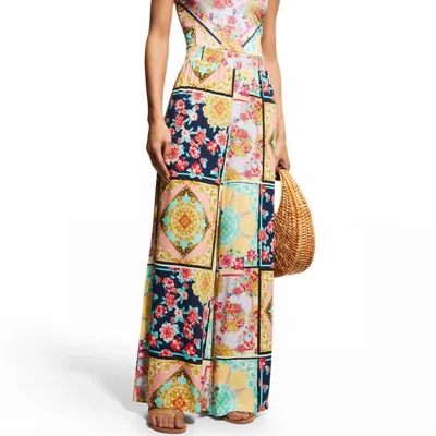 Johnny Was Japer Smocked Waist Pant In Multi