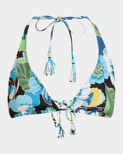 Johnny Was Jenn String Bikini Top In Jenn Print