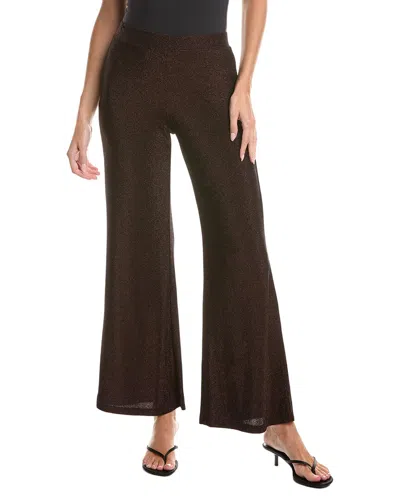 Johnny Was Jenna Metallic Easy Pant In Brown