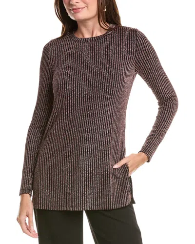 Johnny Was Jenna Metallic Tunic In Brown