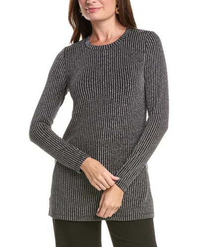 Johnny Was Jenna Metallic Tunic In Gray